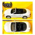 Bentley Continental GT Convertible White Licensed 1:12 Scale (14 in) High Density Plastic Body RC Car with Lights & Sound. 