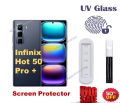 Infinix Hot 50 Pro Plus Uv Curved Screen Protector | Uv glass Screen Protector | Uv glass For Infinix Hot 50 pro plus | High Quality | Premium Quality | Ready to use | Free Delivery | Infinix Hot 50 Pro + | Infinix Hot 50 Pro + Uv tempered Glass Screen. 