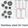 10pcs Wardrobe Cabinet Mesh Hole Black Air Vent Louver Ventilation Cover Stainless Steel Black Cupboard Air Vent Pest Control.