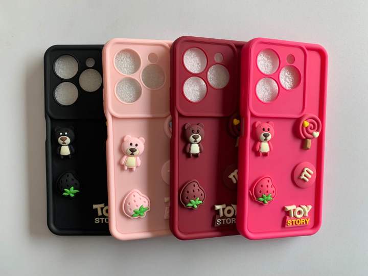 Infinix Hot 40/ Hot 40 Pro Ladies Fancy Back Cover for girls