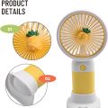 Portable Mini Rechargeable Fan | Cute Handheld Table Fan. 
