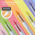 Automatic Ink Control Acrylic Paint Markers, 9 pcs Brush Tip Acrylic Paint Pens set with 7 professional color series. 