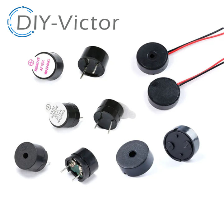 10Pcs%203V%205V%2012V%20Active%20Buzzer%2012095%20Piezo%20Magnetic%20Long%20Continous%20Beep%20Tone%20Alarm%20Ringer%2012085%20Passive%2016R%20Fit%20For%20Computers%20-%20Image%202