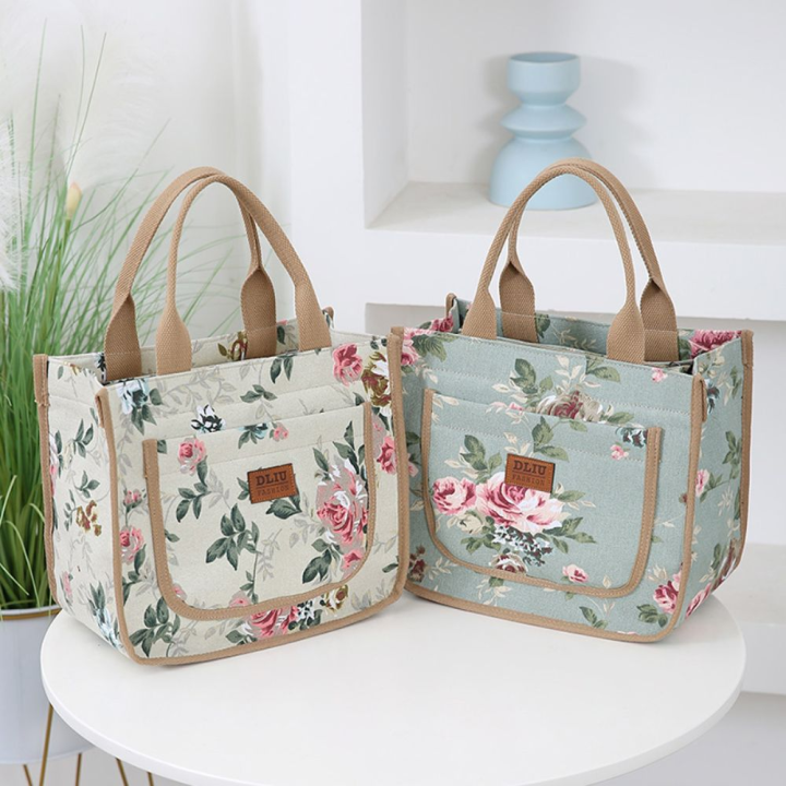 Fashion%20Handbag%20Floral%20Print%20Lunch%20Bag%20Large%20Capacity%20Thermal%20Thickened%20Thermal%20Insulation%20Bag%20Portable%20Ice%20Pack%20Women%20-%20Image%204