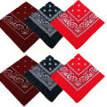 1/3/6pcs Cotton Bandana Headband Denim Men'S Cycling Sports Headwear Wrist Guard Single-Sided Headscarf Paisley Scarf.