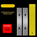 10pcs/box Spare Cleaning Blades for Wall Kitchen Floor Household Scraper Removing Glue Sticker Decals Tint from Car Window Glass. 