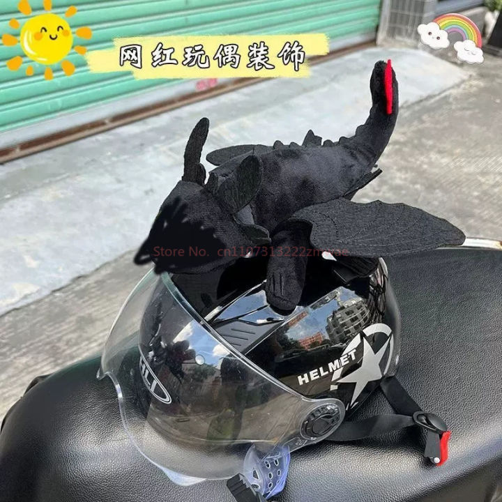 How%20To%20Train%20Your%20Dragon%20Toothless%20Car%20Motorcycle%20Helmet%20Decoration%20Little%20Black%20Dragon%20Doll%20Animation%20Periphe%20Birthday%20Present%20-%20Image%204