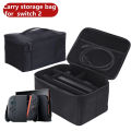 For Switch 2 2025 Large Storage Bag, Travel Carrying Protective Case for Switch2 Anti-Scratch Game NS2 Accessories Black. 