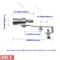 Universal Aluminum Turbo Sound Exhaust Muffler Pipe Whistle Car Blow Off Valve Tip Simulator Whistler. 