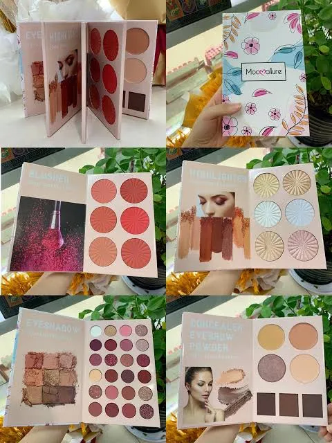 4%20in%201%20Mocallure%20Professional%20Makeup%20Book%20Palette%20Eyeshadow,Eyebrow%20Powder+Concealer+Blusher+Highlighter%20-%20Image%203