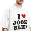 Women's shirt I Love Joost Klein filling retro short sleeved singer T-shirt O-neck classic clothing. 
