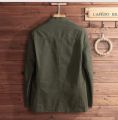 New European Plus Size Men's Jacket Elegant Italian Style Gentleman Business Lapel Loose Casual Slim Fit Three Buttons Blazer. 