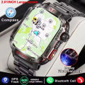 New For Smart Watch Men Flashlight Waterproof Outdoor Sport Tracker Bluetooth Call Smartwatches Women.