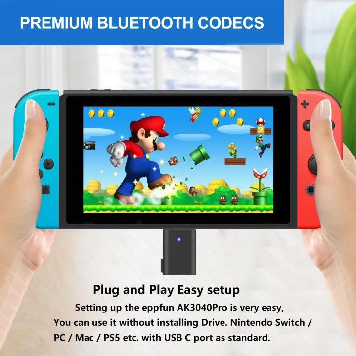 USB-C%20Qualcomm%20AptX-Adaptive%20Bluetooth%205.2%20Transmitter%20for%20PC/Mac/PS5,%20Dual%20Connection%20Audio%20Dongle%20Adapter%20-%20Image%206