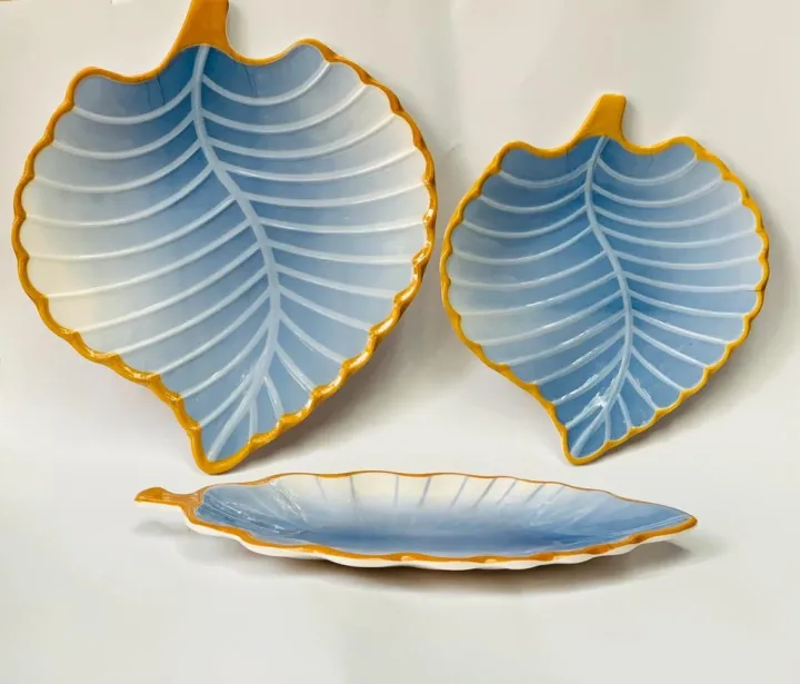 Pack%20Of%203%20Melamine%20Leaf%20Try%20Double%20Glazed%20Quality%20Products%20Serving%20For%20Salad%20furite%20etc%20-%20Image%203