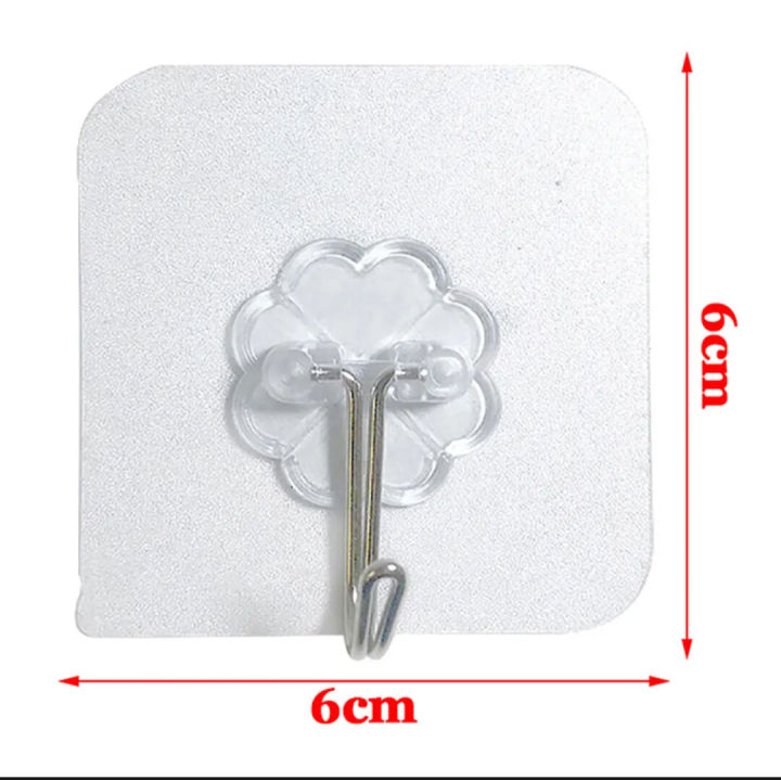 10%20%20pcs%20transparent%20stainless%20steel%20strong%20self%20Adhesive%20Hooks%20Hangar%20-%20Image%208
