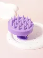 1PCS scalp massager shampoo brush, scalp cleaning brush, silicone, for dandruff removal, hair growth brush. 