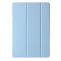 Folding Tablet Leather Case with Pen Holder For Samsung Galaxy Tab S10 Lite S10FE 10.9 in Acrylic Clear Anti-fall Bracket Cover.