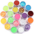 30g/Bottle Holographic Colorful Hexagon Shape Chunky Nail Glitter Sequins Sparkly Flakes Slices Manicure Body/Face Glitter. 