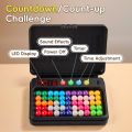 500 Levels IQ Toy, Puzzle Smart Challenge Game With Timer - Logic Thinking Chess, Travel Game, Tabletop Toy, No Batteries.