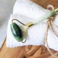 Jade Roller & Gua Sha Set – Natural Jade Stone Face Massager for Anti-Aging, Puffiness & Wrinkle Reduction. 
