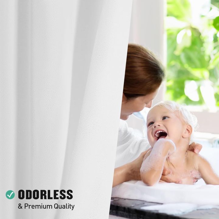 Waterproof%20Shower%20Curtain%20Liner%20with%20Magnets%20&%20Metal%20Grommets,%20Plastic%20Mildew%20Resistant%20Bathroom%20Curtain%20for%20Bathtub%20Bath%20-%20Image%206