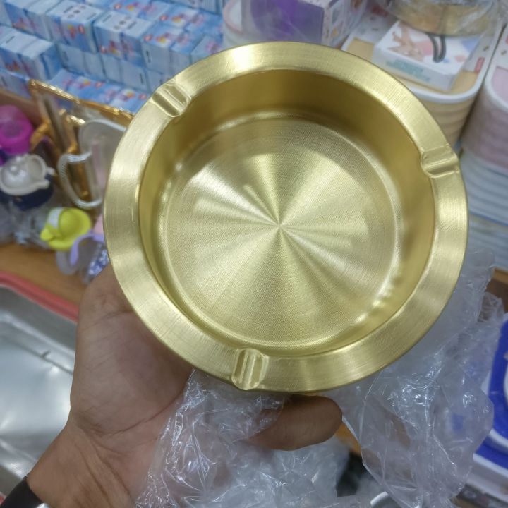1pcs%20Luxury%20Stainless%20Steel%20Round%20Metal%20Ashtray%20for%20Cigarette%20Cigar%20-%20Portable%20Home%20Office%20Patio%20Tabletop%20Countertop%20Ash%20Tray%20-%20Durable%20Fancy%20Outside%20D%C3%A9cor%20Hotel%20Restaurant%2012%20cm%20-%20Image%205