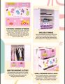 TheTickleToe Thick Fiber Plastic Storage Organizer Closets Almirah Shelf, Drawers Wardrobes for Kids (White, 60 x 40 x 135 cm). 