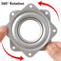 6 Inch Lazy Susan Turntable Steel Ball Bearings Stands Swivel Plate Rotating Tray for Furniture Chairs Display Cooking Tabletop.