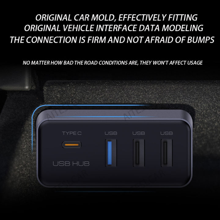 Docking%20Station%20USB%20Hub%204-in-1%20for%20Tesla%20Model%203%20Model%20Y%20Glovebox%20for%20Dashcam%20Flash%20Drive%20Charger%20Data%20Transfer%20Games%20Music%20-%20Image%203