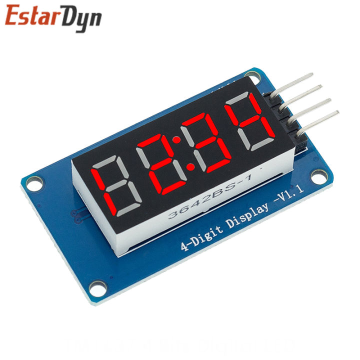 TM1637%204%20Bits%20Digital%20LED%20Display%20Module%20For%20arduino%207%20Segment%200.36Inch%20Clock%20RED%20Anode%20Tube%20Four%20Serial%20Driver%20Board%20Pack%20-%20Image%205