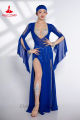 Belly Dancing Performance Robes for Women Fringe Robe+senior AB Stones Bra+headscarf 3pcs Adult Shaabi Balady Saidy Outfit.