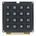 3*4 4*4 Matrix Switch Keyboard Keypad Array Module ABS Plastic Keys 4x4 3x4 12 16 Key Button Membrane Switch DIY Kit for Arduino. 