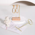 Jewelry Display Stand Bracelet Earring Necklace Storage Wood Base Rack Jewellery Organizer Holder Photo Props Home Decoration. 