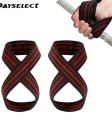Figure 8 Wrist Straps for Deadlifts – Heavy Duty Gym Wrist Wraps for Weightlifting, Pull-Ups & Strength Training (2pcs/1 Pair). 