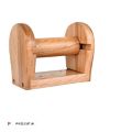 Tissue Roll Stand Wooden Large,Kitchan or Toilet Roll Holder,Tissue Roll Wall Stand Wooden,Export Quality,Natural Wood,Hand Made,Eco Freindly and Durable,SSS 1026. 