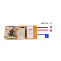 DC 3.5V 5V 9V 12V Mini Relay Wireless Remote Control Switch For LED Lamp 433Mhz Micro Receiver With Box and White Transmitter. 