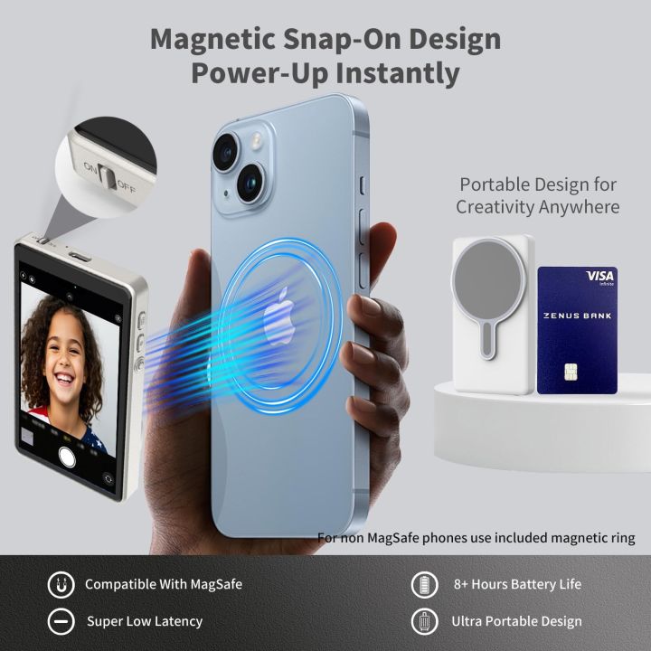 Magnetic%20Phone%20Selfie%20Monitor%20Screen%20for%20Smartphone%20Rear%20Camera%20Selfie%20Vlog%20Live%20Stream%20for%20iPhone%20Android%20Phone%20-%20Image%202