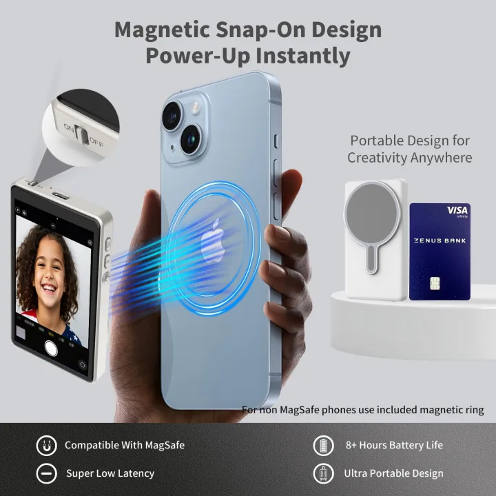 Magnetic%20Phone%20Selfie%20Monitor%20Screen%20for%20Smartphone%20Rear%20Camera%20Selfie%20Vlog%20Live%20Stream%20for%20iPhone%20Android%20Phone%20-%20Image%202