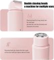 Double Head Electric Epilator Women Rechargeable Painless Hair Remover Shaver for Body Private Areas Bikini Gentle Trimming. 