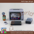 Sinclair ZX Spectrum classic PC model paper doll papercraft (for DIY cutting). 