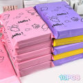 10Pcs Courier Bag Envelope Packaging Bags Pink Waterproof Self Adhesive Seal Bag.