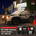 New product AE86 Mini Desktop Remote Control Car 1:64 Drift Racing 2.4G Full Scale Throttle RC Boys Remote Control Toy Car.