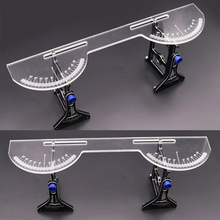 Adjustable Chassis Ruler Aluminum Chassis Setup System Measuring Tool Set With Ruler Wrench For ...