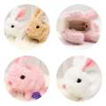 Walking Plush Rabbit with Music | Soft Toy Bunny for Kids | Musical Walking Rabbit Toy. 