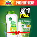 Buy 1 Get 1 Free - Dettol Lasting Fresh Bodywash 250ml with 12 Hour Odour Protection + Lasting Fresh Bodywash 170ml Super Saver Value Pack.