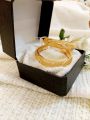 Golden bangles for womens elegant Gold designe for girls descent beautiful new trendy fashion bangles imported quality for weddings bridal gold bangles. 