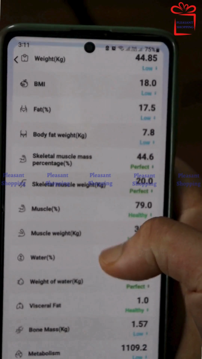 Elevate Smart Bluetooth Digital Weighing Scale for body weight, BMI body composition scale & Fat Analyzer, App Control, 12 Vital Stats,180Kg