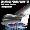 Mini Motorized Brush Head for Dyson V7 V8 V10 V11 V15 Vacuum Cleaner, Pet Hair Cleaning Tool, for Carpeted Stairs,Couch Cushions. 