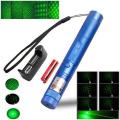 Laser Pointer Light Rechargeable Green Adjustable Burn Match Light goes up to the plane.